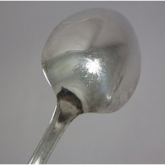 Rogers Bros XS Triple Silverplate Old Colony Serving/Tablespoons Lot of 5 Mono - Picture 6 of 13